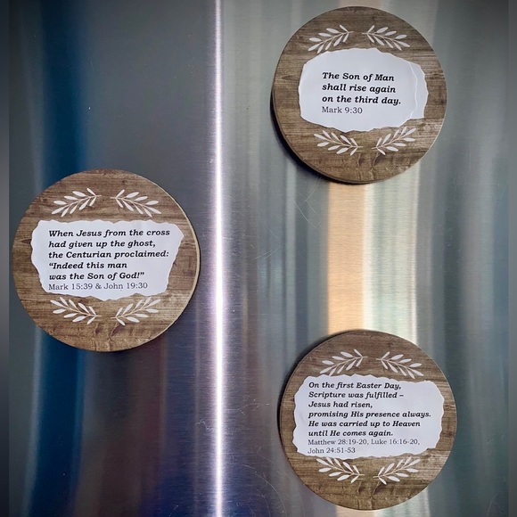 Holiday Easter Basket | Hand Painted Wooden Eggs & Lamb Candle | Poland Import - Picture 3 of 16